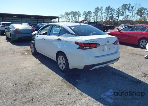 2025 Nissan Versa 1.6 S z USA, uszkodzony, nr VIN 3N1CN8DV9SL823974